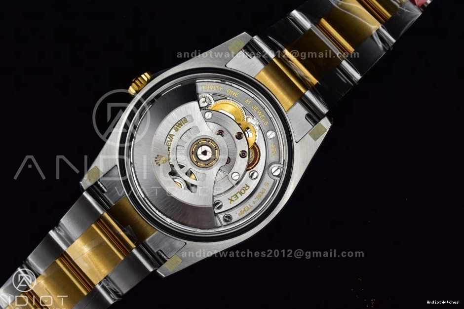 Best 1:1 Steel DD 36mm VSF 904L Black 124273 842 YG Edition Dial Bracelet SS on Resilient Explorer 0108